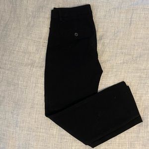Gap black cropped dress pants